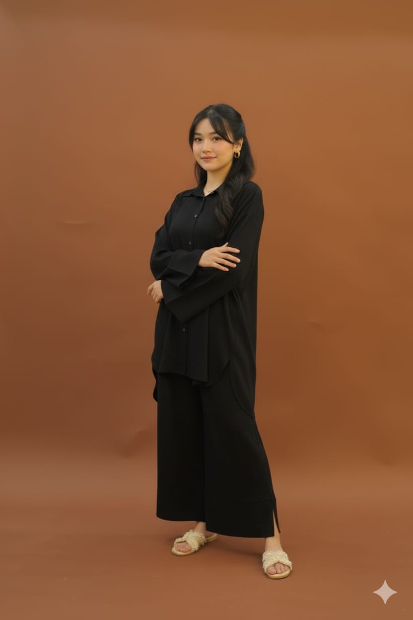 ZARA WINTER WOOL PEACH  CO ORD SET - PREMIUM QUALITY