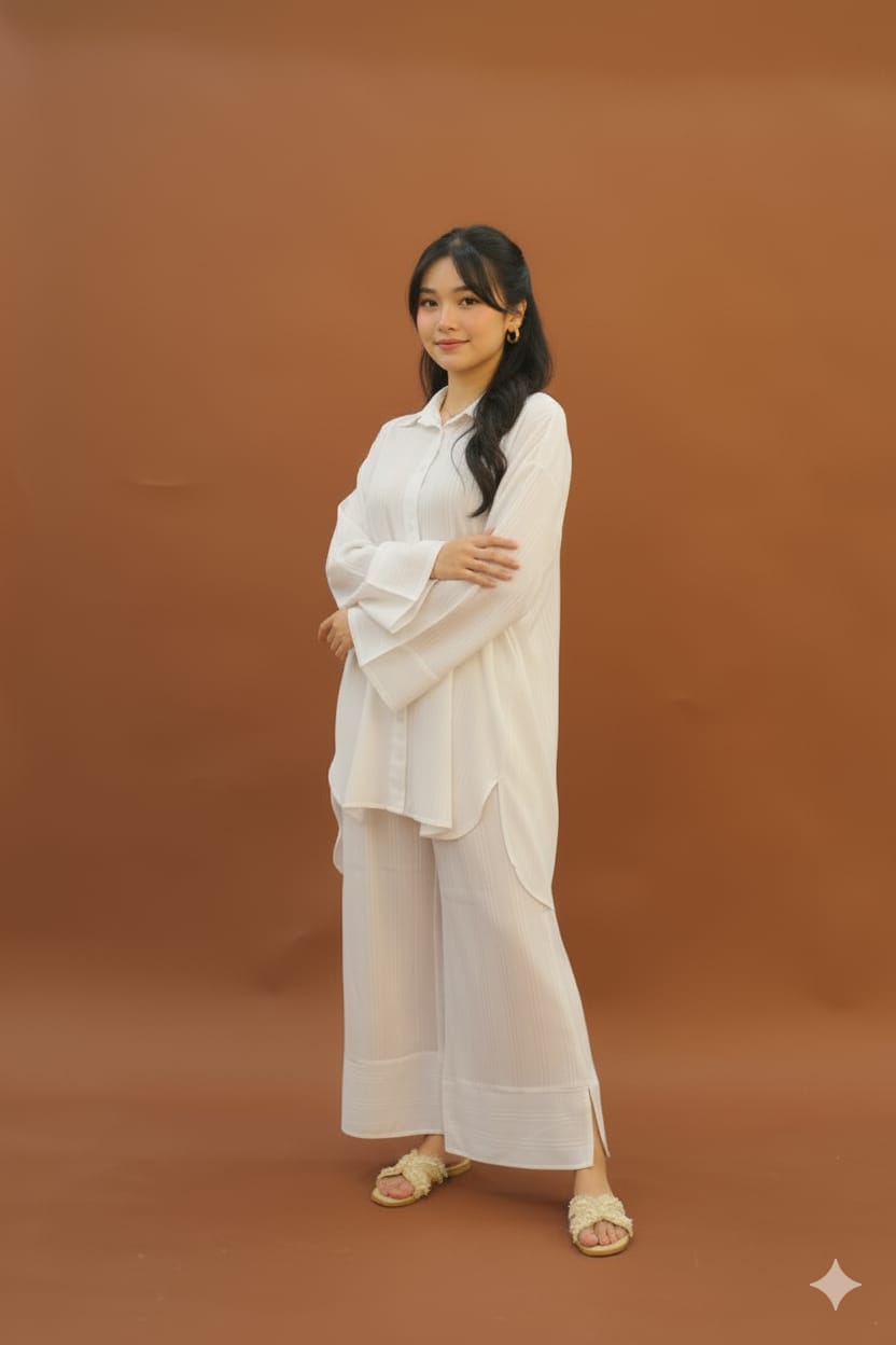 ZARA WINTER WOOL PEACH  CO ORD SET - PREMIUM QUALITY